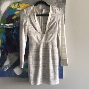 White lace Tigermist size small dress